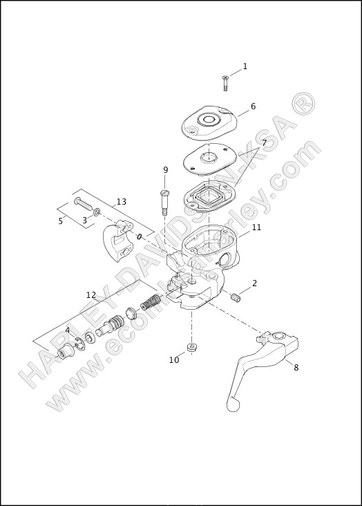 BRAKE CONTROL, FRONT